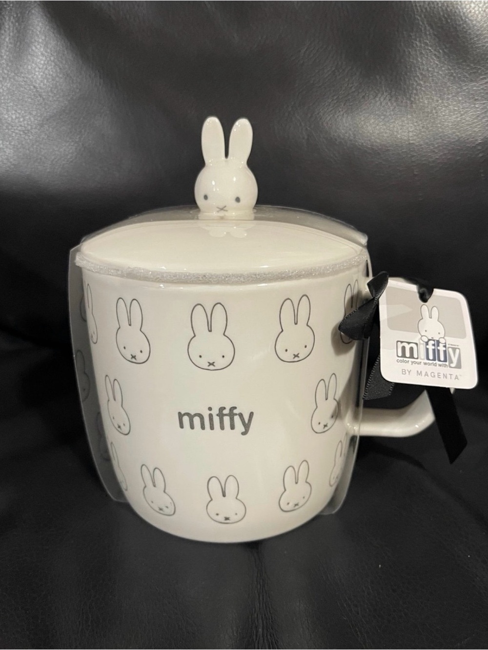 Miffy By Magenta MIFFY Mug with Lid and Bunny Topper
